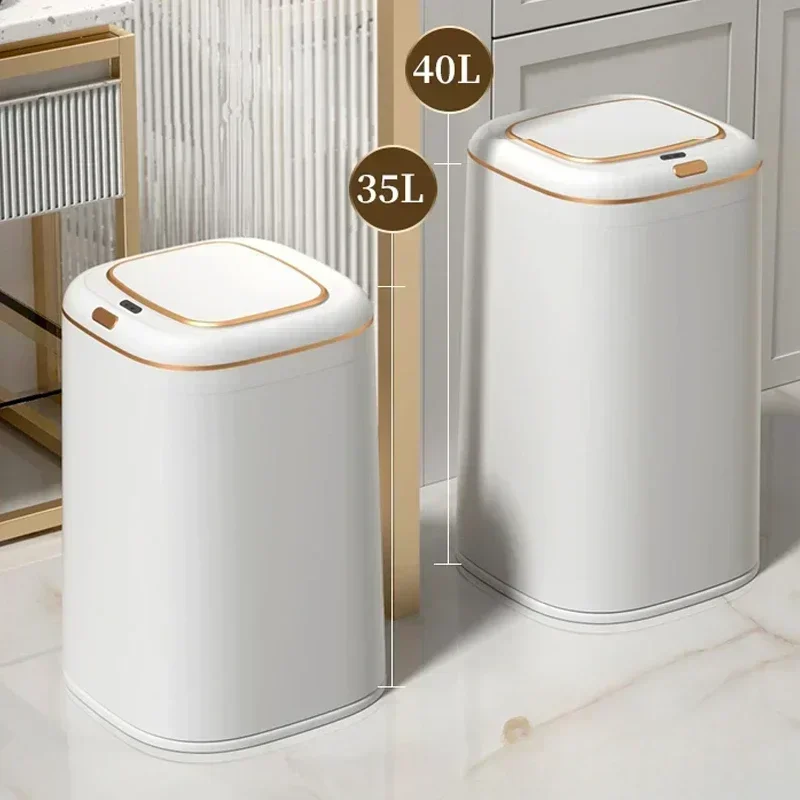 20/35/40L Smart Trash Can Larg - مراجعة Compost Bin Countertop وسعره