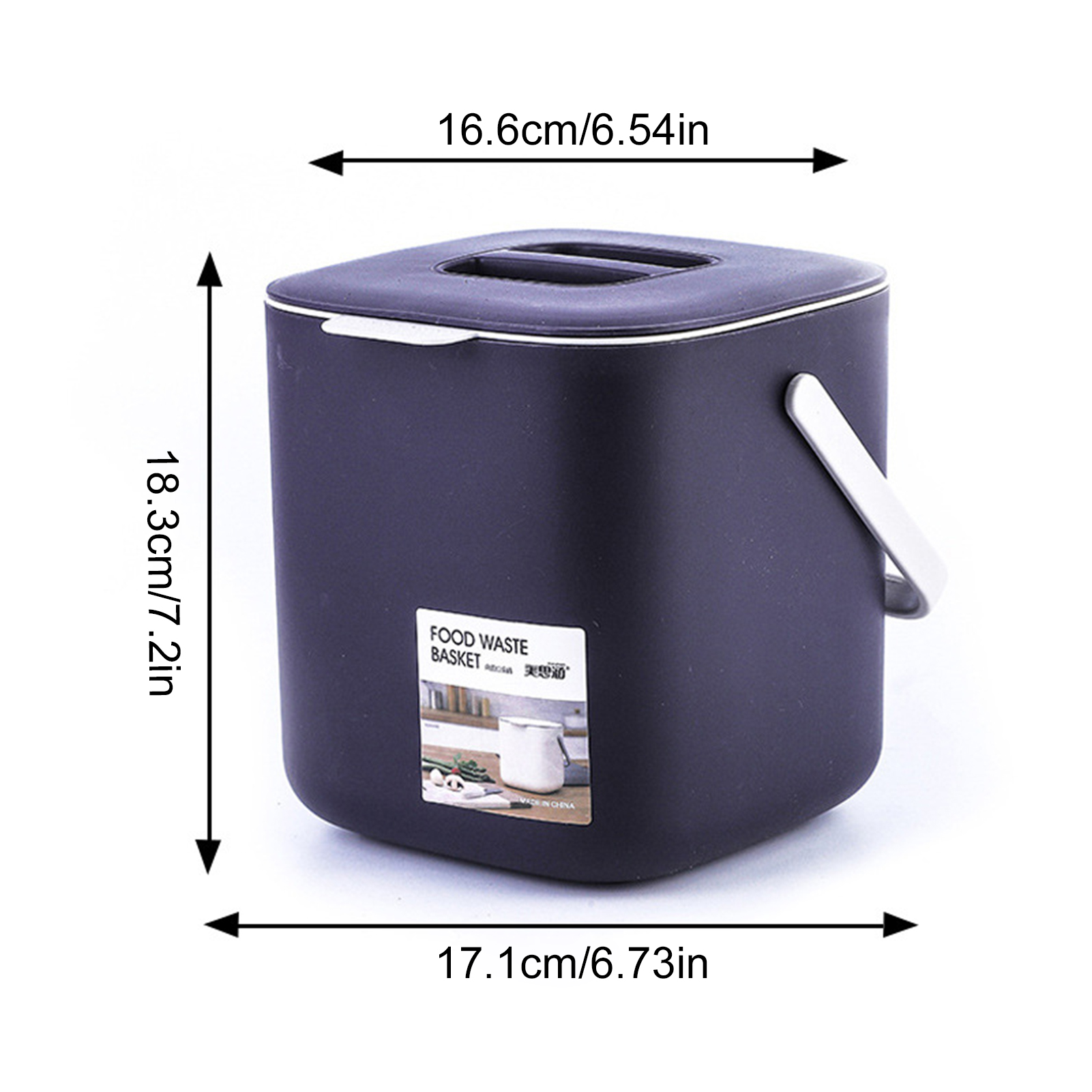 Countertop Trash Can with Lid  - مراجعة Compost Bin Countertop وسعره