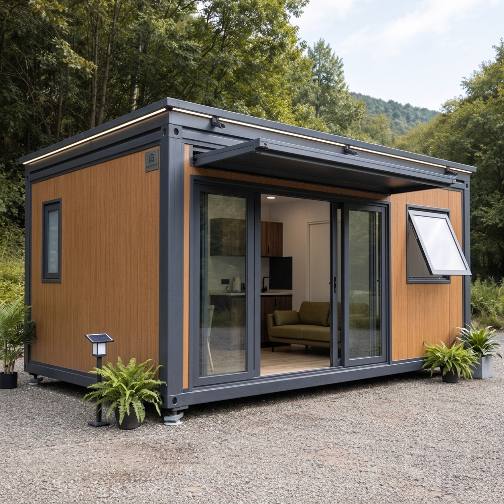 Eco Friendly Prefab House with - مراجعة Sustainable Living House وسعره