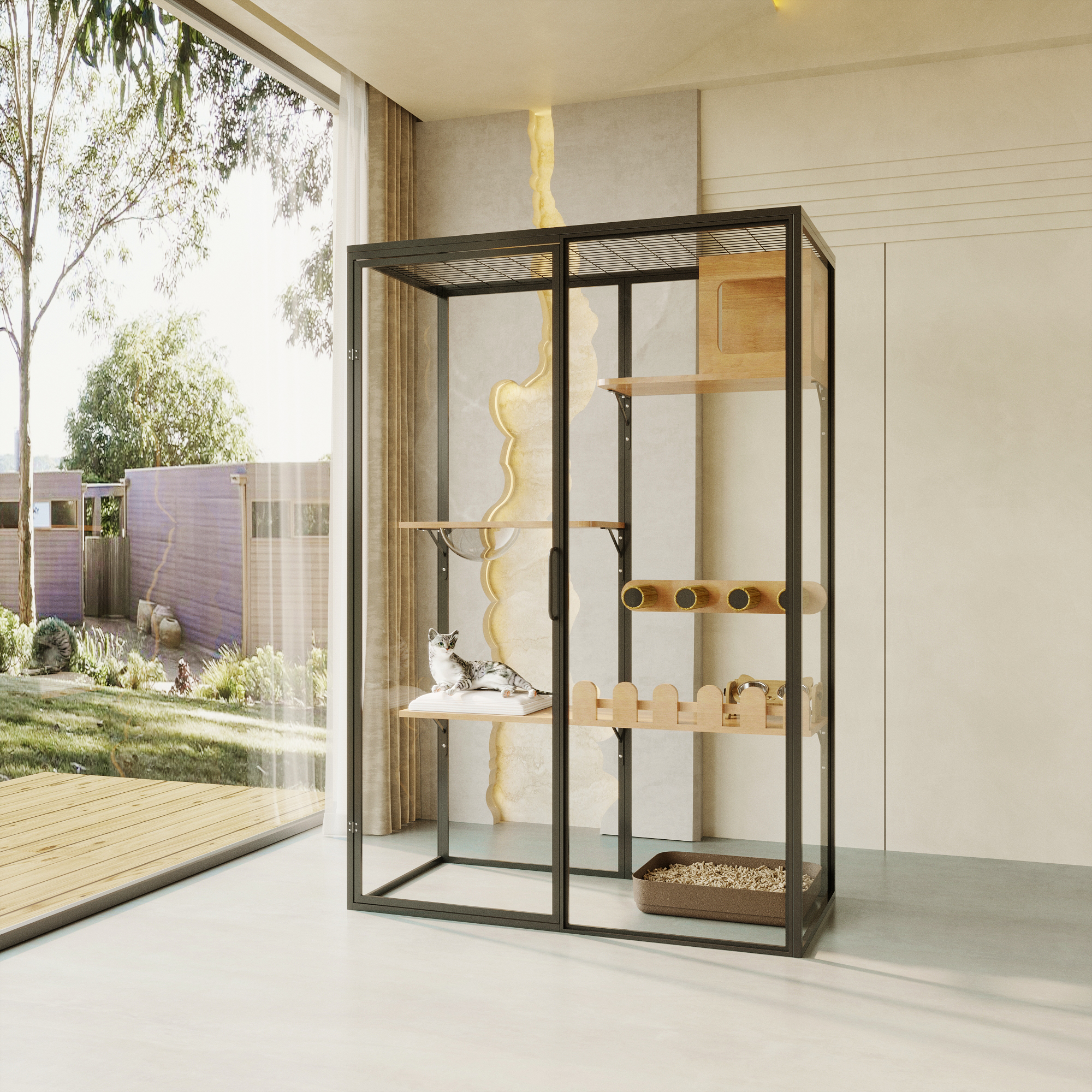 Cat House Sustainable Cat Vill - مراجعة Sustainable Living House وسعره