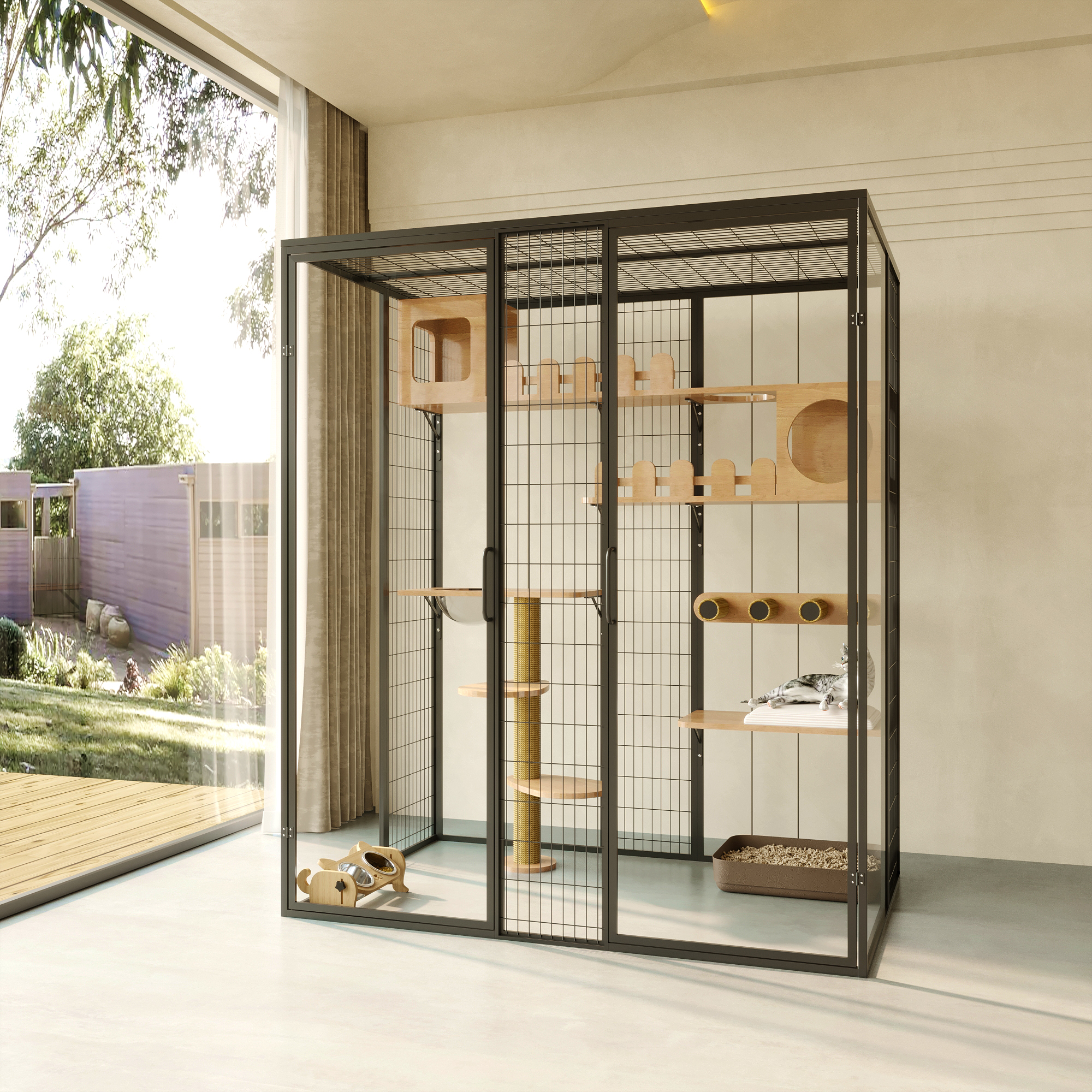 Cat House Sustainable Cat Vill - مراجعة Sustainable Living House وسعره
