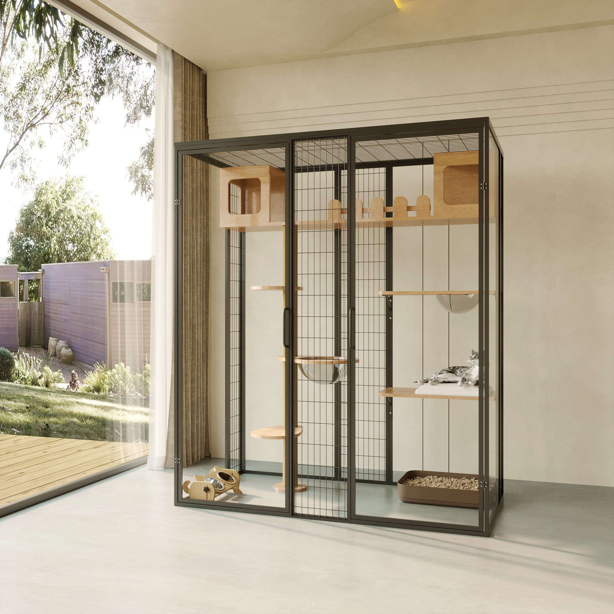Cat House Sustainable Cat Vill - مراجعة Sustainable Living House وسعره