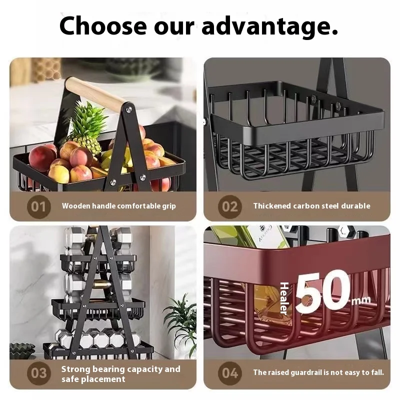 New 2 3 Tiers Countertop Fruit - مراجعة Compost Bin Countertop وسعره