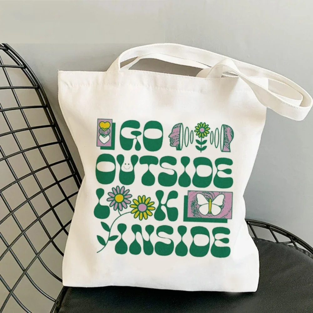 Retro Earth Day Canvas Tote Ba - مراجعة Sustainable Living Eco Friendly Shopping وسعره
