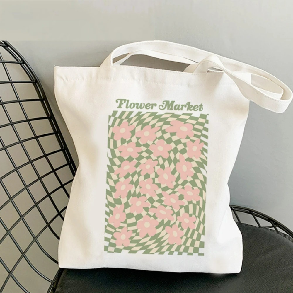 Retro Earth Day Canvas Tote Ba - مراجعة Sustainable Living Eco Friendly Shopping وسعره