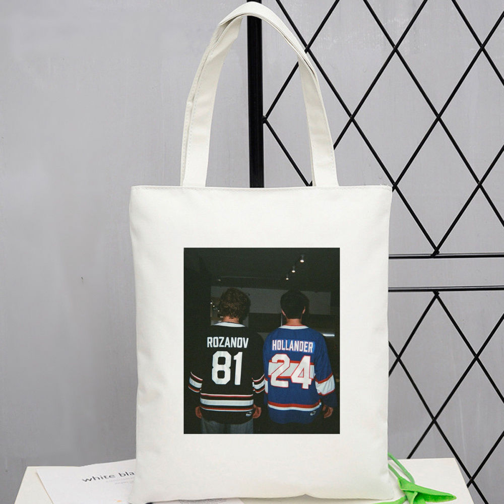 Heated Rivalry Canvas Tote Bag - مراجعة Sustainable Living Eco Friendly Shopping وسعره