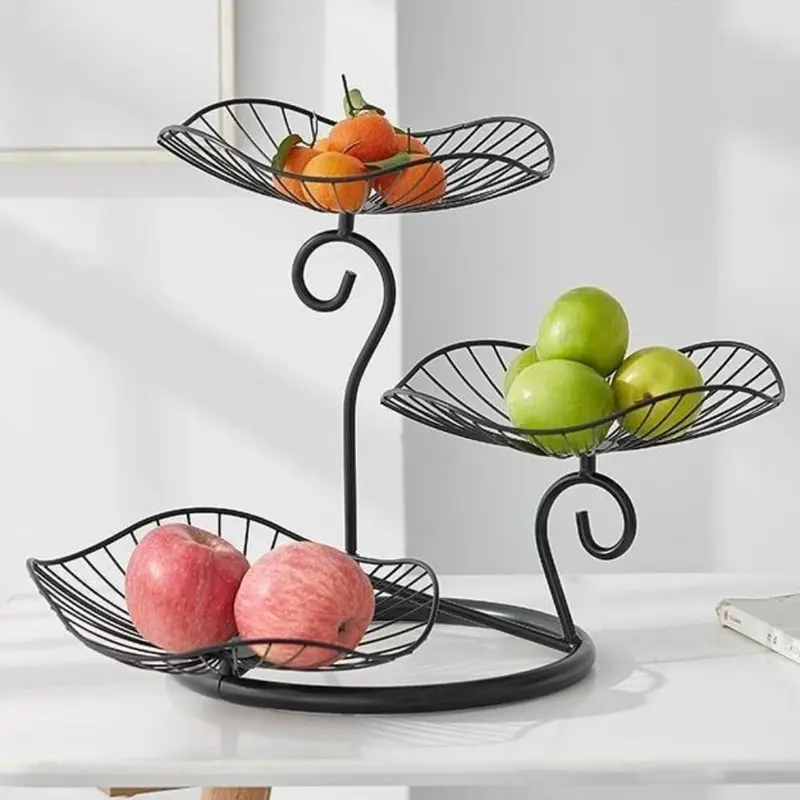 Exquisite 3-layer Fruit Tray C - مراجعة Compost Bin Countertop وسعره