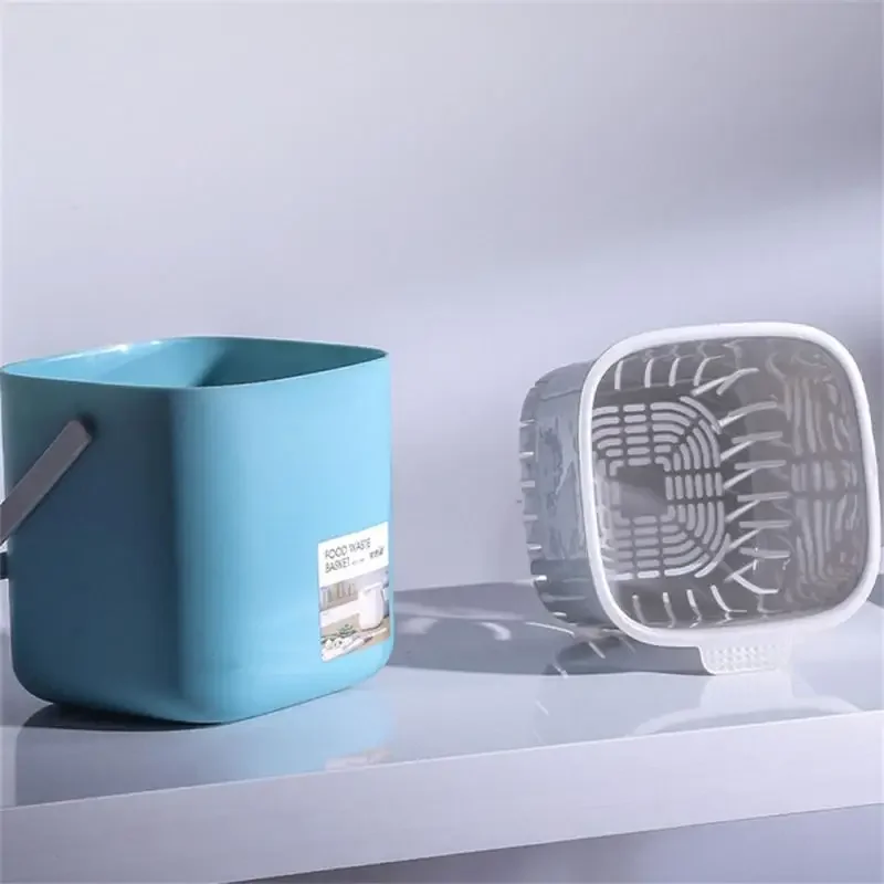 Kitchen Double Layer Trash Can - مراجعة Compost Bin Countertop وسعره
