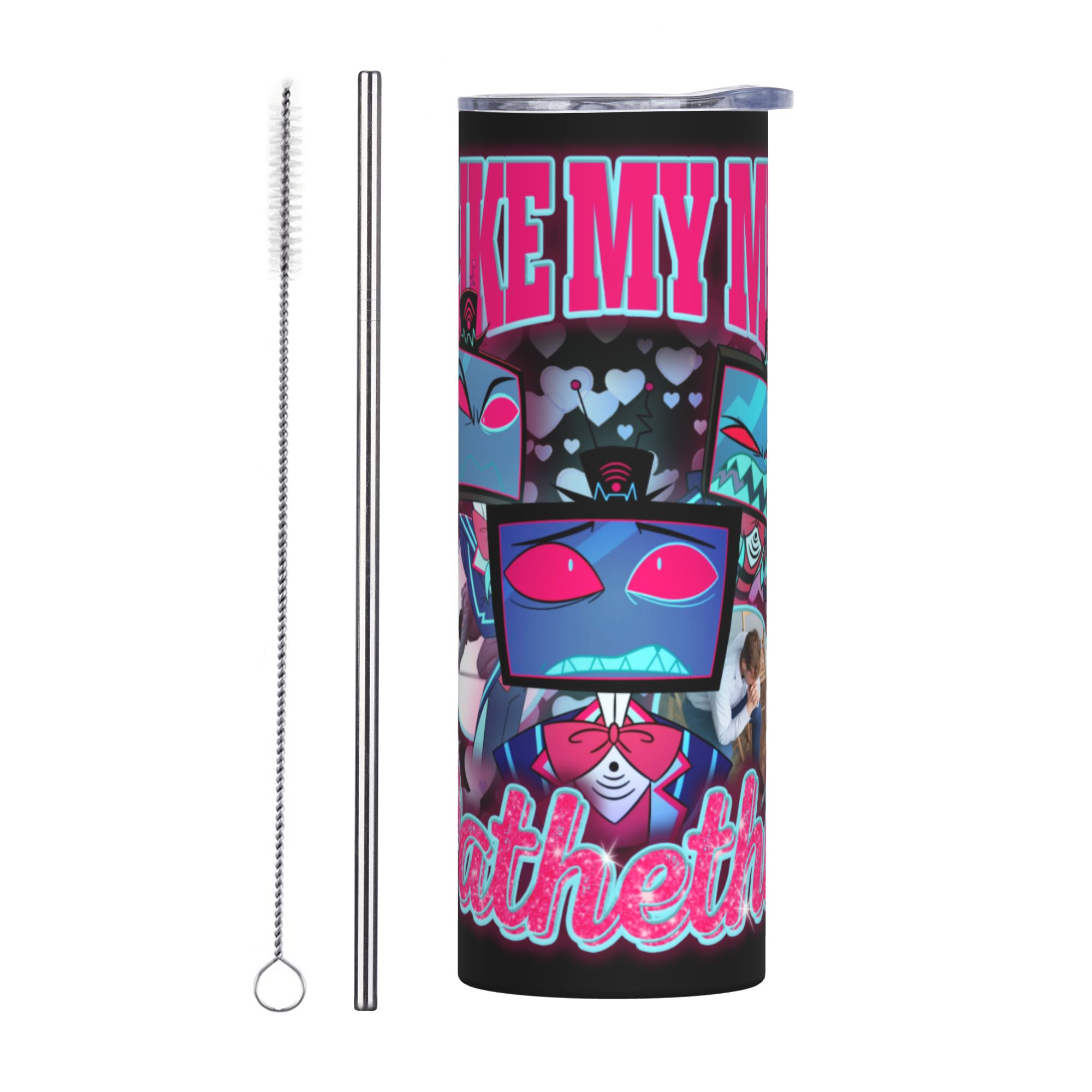 Hazbins Anime Animation Hotel  - مراجعة Stainless Steel Straw وسعره