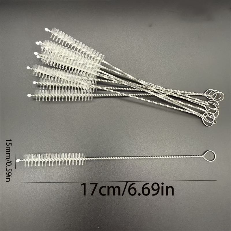 15Pcs stainless steel straw cl - مراجعة Stainless Steel Straw وسعره