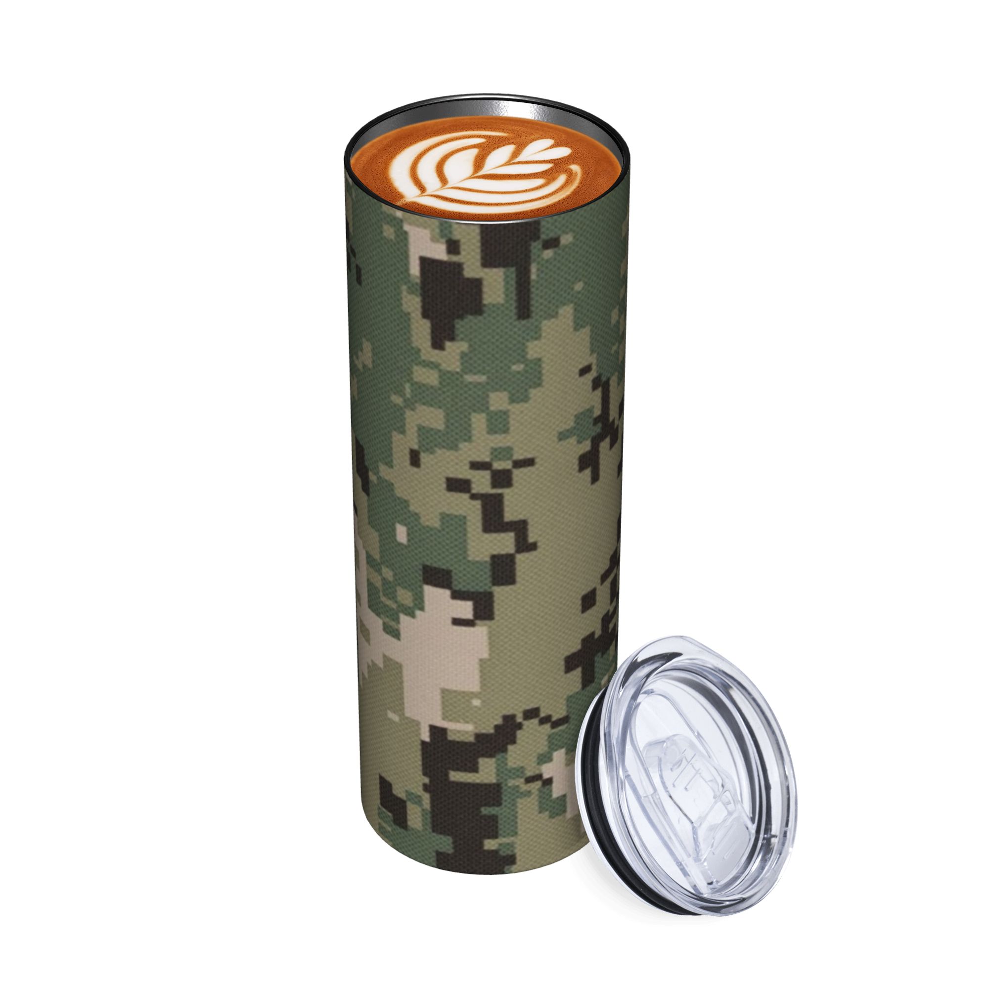 NWU Green Digital Camo Camoufl - مراجعة Stainless Steel Straw وسعره