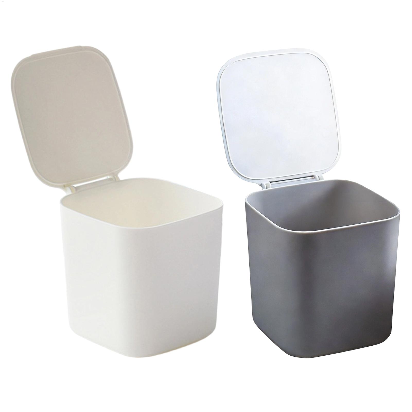Mini Trash Can with Lid Small  - مراجعة Compost Bin Countertop وسعره