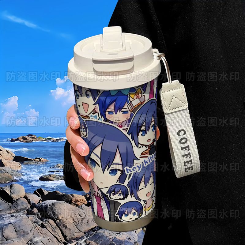 520ml Cute Creative Water Bott - مراجعة Stainless Steel Straw وسعره