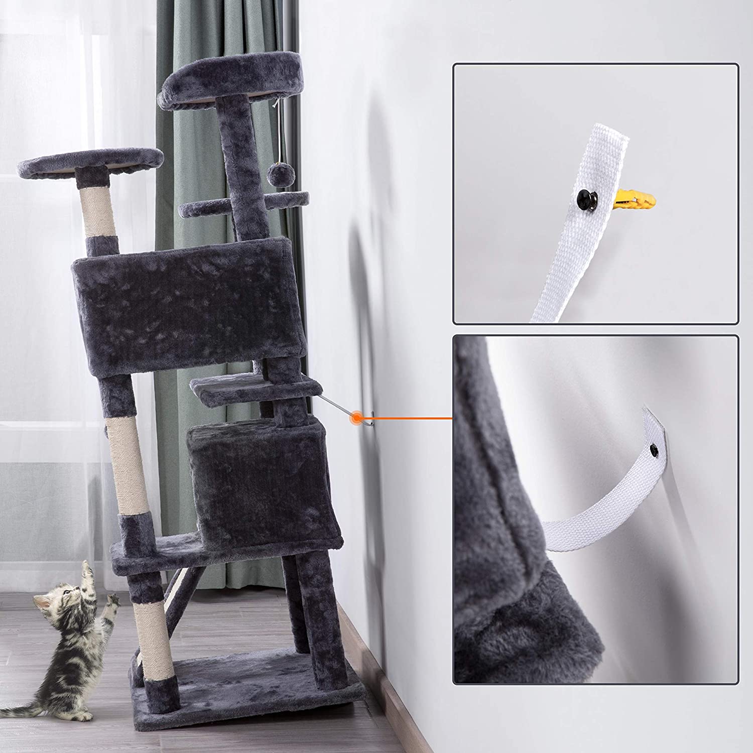 Modern Luxury Cat Climbing Fra - مراجعة Sustainable Living House وسعره