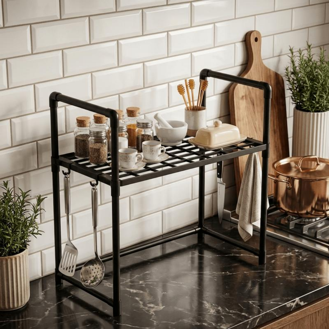 2-Tier Kitchen Microwave Oven  - مراجعة Compost Bin Countertop وسعره