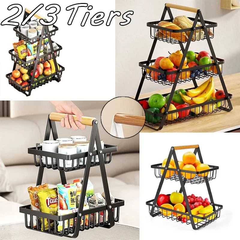 2/3 Tiers Countertop Fruit Bas - مراجعة Compost Bin Countertop وسعره