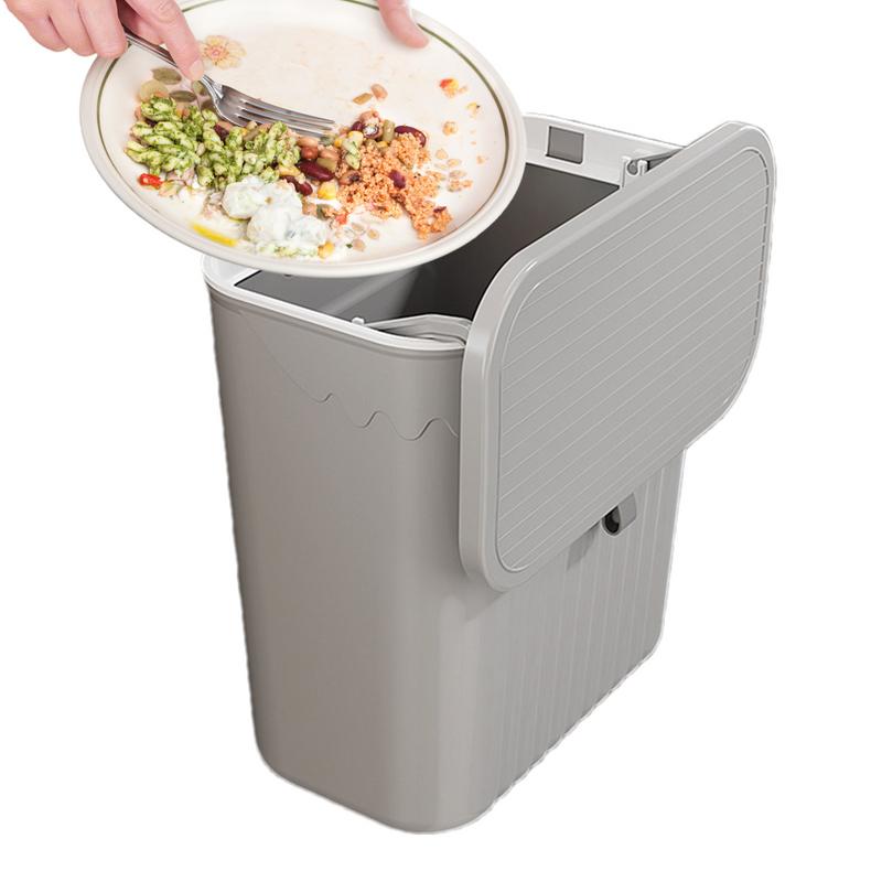 Hang Trash Can Kitchen Garbage - مراجعة Compost Bin Countertop وسعره