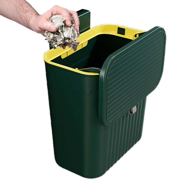 Hang Trash Can Kitchen Garbage - مراجعة Compost Bin Countertop وسعره