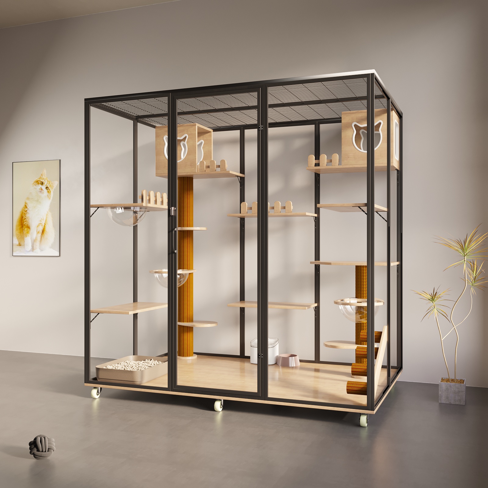 Cat House Sustainable Cat Vill - مراجعة Sustainable Living House وسعره