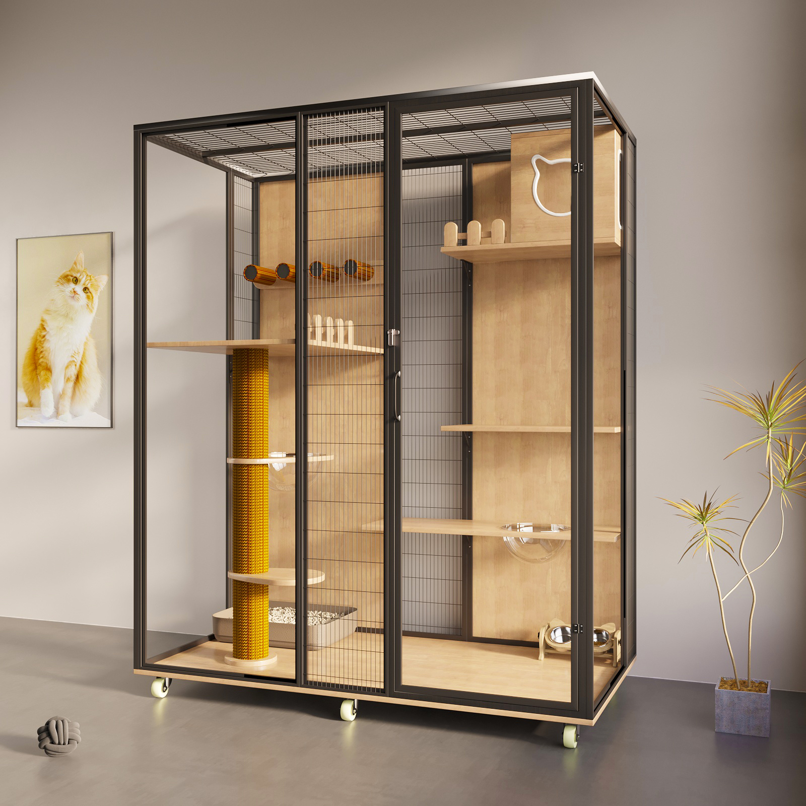 Cat House Sustainable Cat Vill - مراجعة Sustainable Living House وسعره