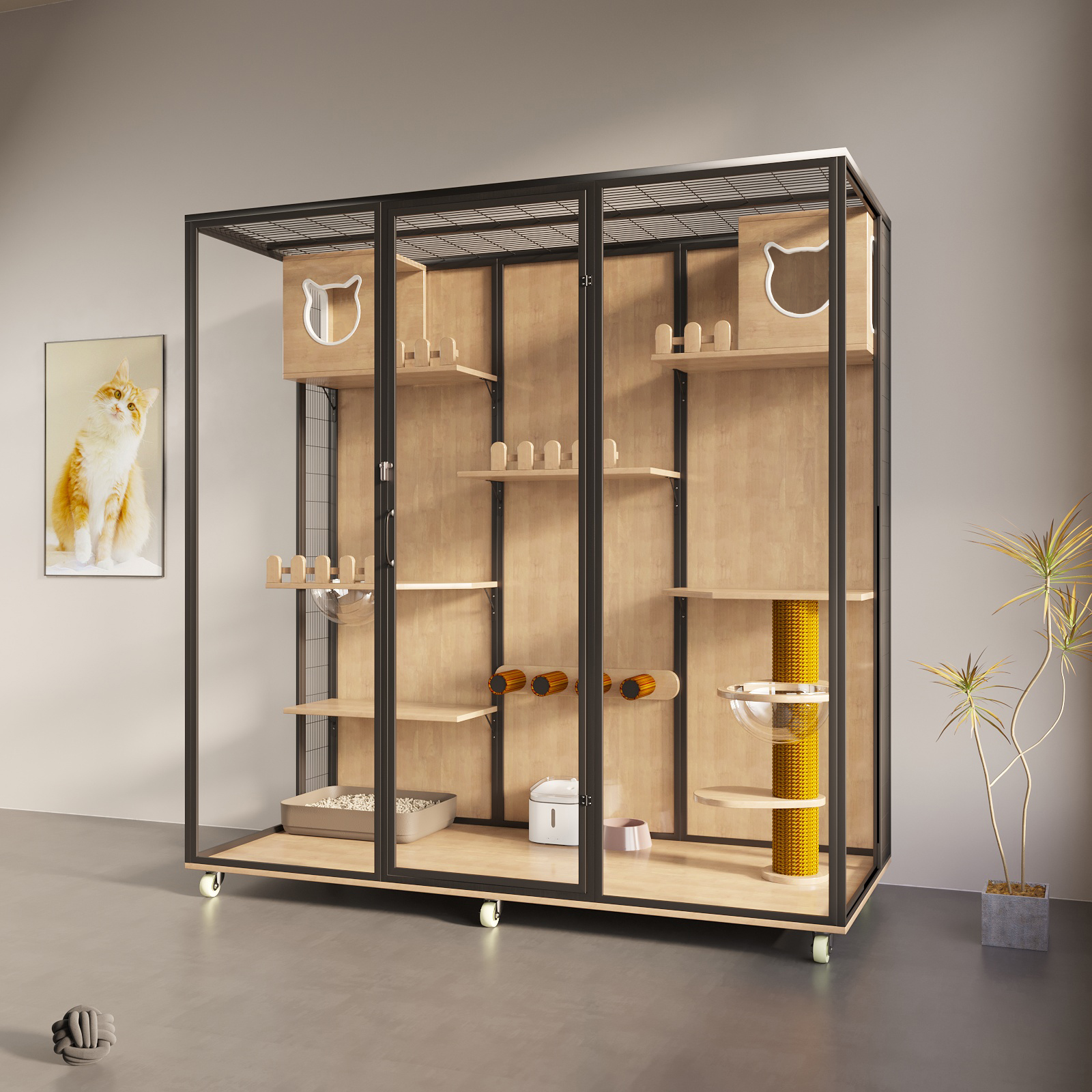 Cat House Sustainable Cat Vill - مراجعة Sustainable Living House وسعره